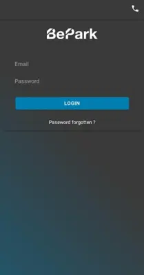 BePark for Business android App screenshot 1